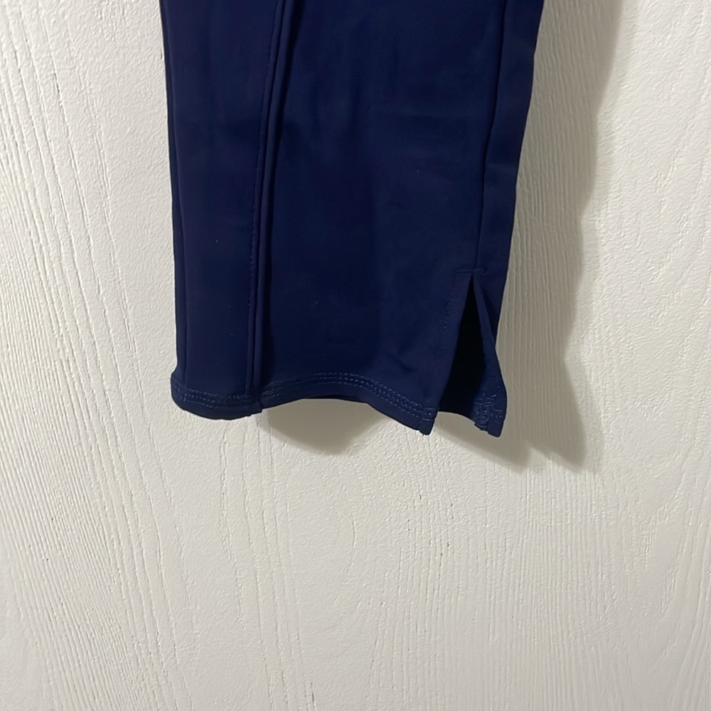Jaanuu NWT Scrub Navy Legging Pants Size Small Tall - Picture 10 of 13